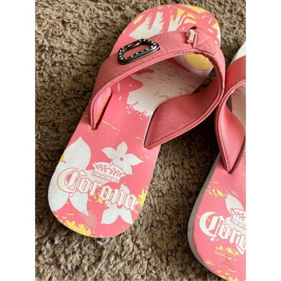 Corona Beer Woman’s Flip Flops - Picture 7 of 10
